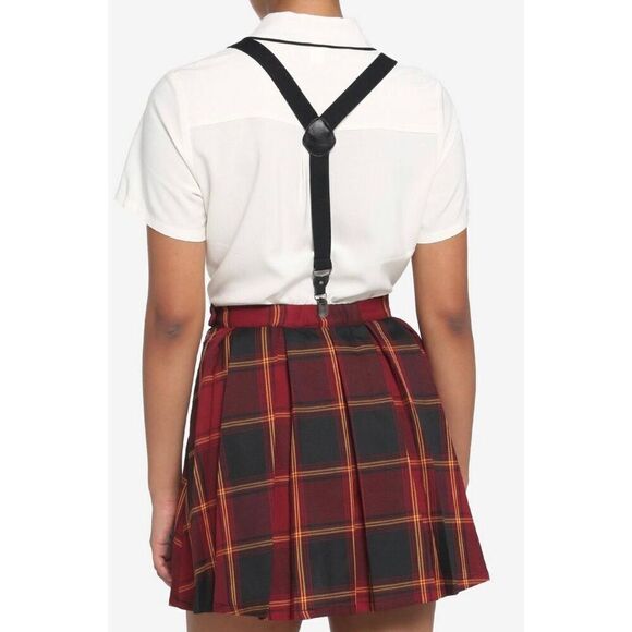 Harry Potter Gryffindor Pleated Suspender Skirt Plus Size Medium NWT - Picture 9 of 9